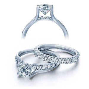 Verragio Platinum Couture Engagement Ring Couture-0352