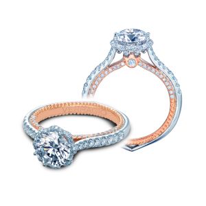 Verragio Couture-0459RD-2WR Platinum Engagement Ring