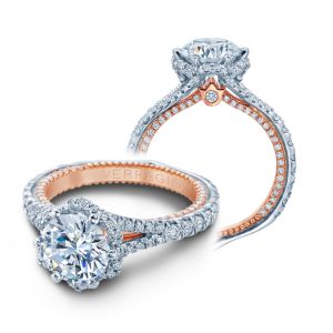 Verragio Couture-0463R-2WR Platinum Engagement Ring