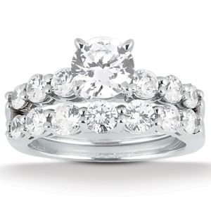 Taryn Collection Platinum Diamond Engagement Ring TQD A-4741