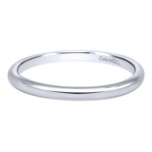 Gabriel 14 Karat Contemporary Wedding Band WB10775W4JJJ