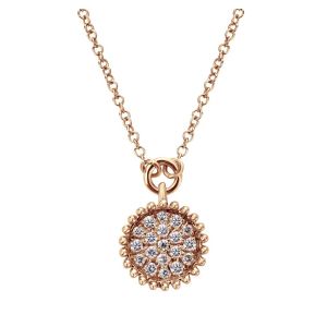 Gabriel Fashion 14 Karat Bombay Necklace NK4369K45JJ