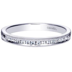 Gabriel 14 Karat Victorian Wedding Band WB8063W44JJ