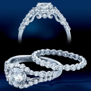 Verragio Platinum Insignia Engagement Ring INS-7037