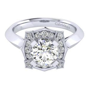 Gabriel 14 Karat Perfect Match Engagement Ring ER001C6ADW44JJ