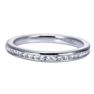 Gabriel 14 Karat Contemporary Wedding Band WB7883W44JJ