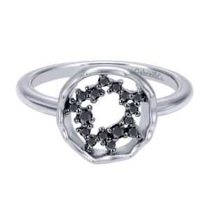 Gabriel Fashion Silver Organic Ladies' Ring LR50245SVJBS