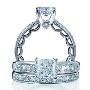 Verragio Platinum Paradiso Engagement Ring Paradiso-3056 P