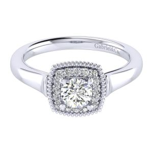 Gabriel 14 Karat Perfect Match Engagement Ring ER009A2ABW44JJ