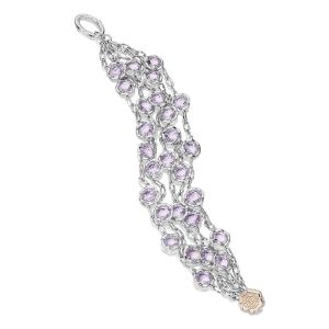 SB100P13 Tacori Lilac Blossoms Cascading Gem Bracelet