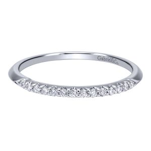 Gabriel 14 Karat Contemporary Wedding Band WB911774R0W44JJ