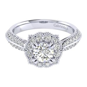 Gabriel 14 Karat Perfect Match Engagement Ring ER002B3ACW44JJ