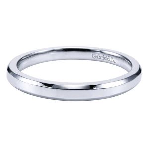 Gabriel 14 Karat Contemporary Wedding Band WB6576W4JJJ