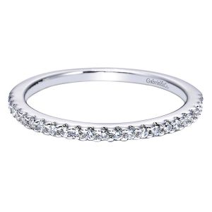 Gabriel 14 Karat Contemporary Wedding Band WB5307W44JJ