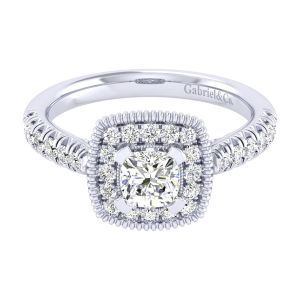 Gabriel 14 Karat Perfect Match Engagement Ring ER039B3AKW44JJ