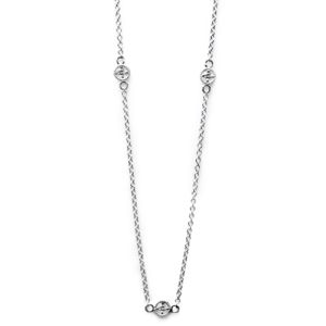Tacori Diamond Necklace 18 Karat Fine Jewelry FC107-24