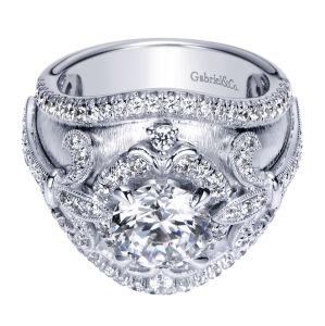 Gabriel 18 Karat Contemporary Engagement Ring ER8755W83JJ