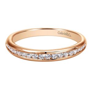 Gabriel 14 Karat Contemporary Wedding Band WB6664K44JJ