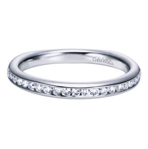 Gabriel Platinum Contemporary Wedding Band WB6639PT4JJ