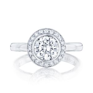 303-25RD7 Platinum Tacori Starlit Engagement Ring