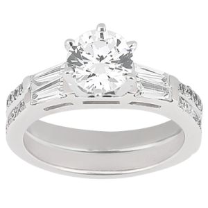 Taryn Collection 18 Karat Diamond Engagement Ring TQD A-0011