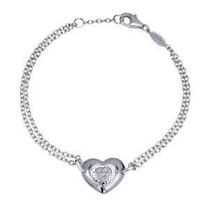 Gabriel Fashion Silver Trends Chain Bracelet TB3098SV5JJ