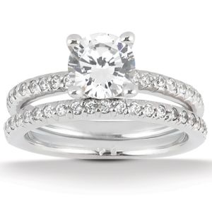 Taryn Collection Platinum Diamond Engagement Ring TQD A-8801