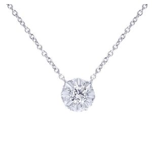 Gabriel Fashion 14 Karat Lusso Diamond Necklace NK1446W44JJ