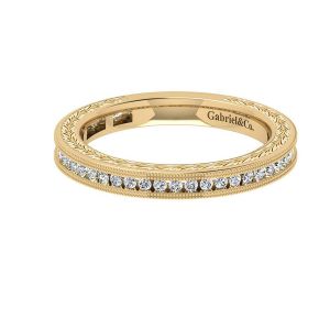 Gabriel 14 Karat Victorian Wedding Band WB5669Y44JJ