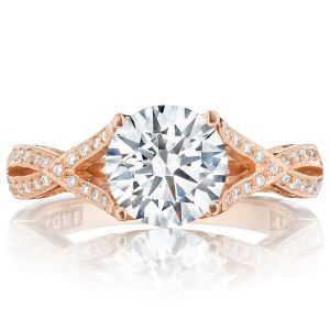 Tacori 2565MDRD75PK 18 Karat Pretty In Pink Engagement Ring