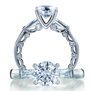 Verragio Platinum Paradiso Engagement Ring Paradiso-3066 R