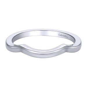 Gabriel 14 Karat Contemporary Wedding Band WB9653W4JJJ