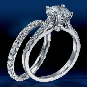 Verragio Platinum Couture Engagement Ring Couture-0359