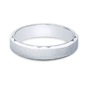 Tacori 655PB Platinum Crescent Wedding Band