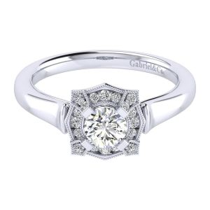 Gabriel 14 Karat Perfect Match Engagement Ring ER009A2ADW44JJ