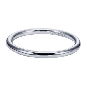 Gabriel 14 Karat Contemporary Wedding Band WB6940W4JJJ