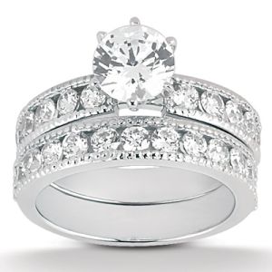 Taryn Collection 18 Karat Diamond Engagement Ring TQD A-8751