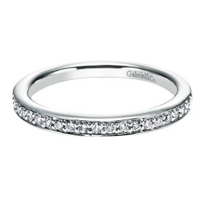 Gabriel 14 Karat Contemporary Wedding Band WB6642W44JJ
