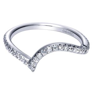 Gabriel 14 Karat Contemporary Wedding Band WB8639W44JJ