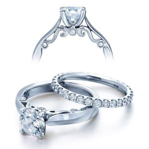 Verragio Platinum Insignia Engagement Ring INS-7021
