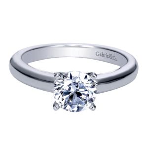 Gabriel 14 Karat Contemporary Engagement Ring ER8295W4JJJ