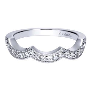 Gabriel 14 Karat Victorian Wedding Band WB9072W44JJ