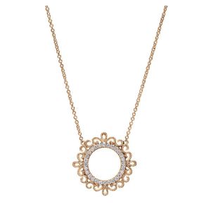 Gabriel Fashion 14 Karat Lace Necklace NK4133K45JJ