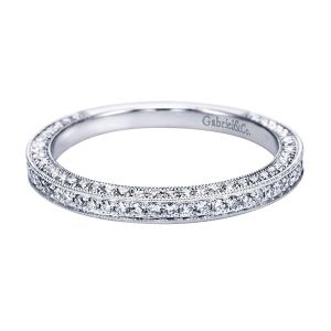 Gabriel 14 Karat Victorian Wedding Band WB7256W44JJ