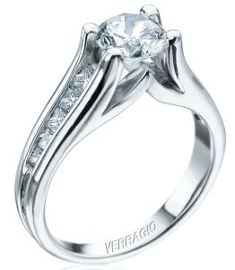 Verragio Platinum Classico Engagement Ring ENG-0008P