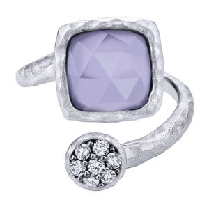 Gabriel Fashion Silver Byblos Ladies' Ring LR50576SVJMC