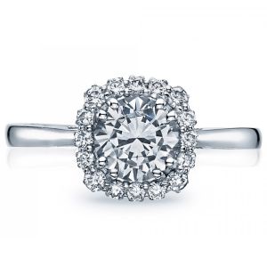 Tacori 55-2CU65 18 Karat Full Bloom Engagement Ring