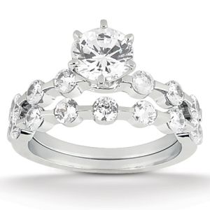 Taryn Collection Platinum Diamond Engagement Ring TQD A-0751