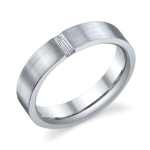 241097 Christian Bauer Platinum Diamond  Wedding Ring / Band