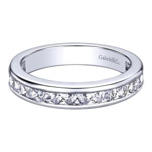 Gabriel 14 Karat Contemporary Wedding Band WB9437W44JJ